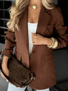Ladies Lapel Temperament Commuting Jacket