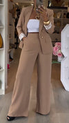 Ladies Collar Jacket+ Pants Style Commuting Suit