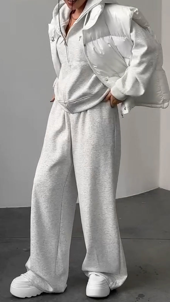 Womens Casual Three-piece Set