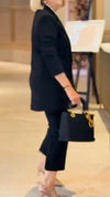 Women Lapel Jacket + Pants Temperament Commuter Set