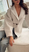 Womens Lapel Temperament Commuter Coat