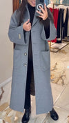 Womens Lapel-breasted Casual Coat