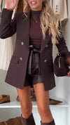 Women Lapel Temperament Commuter Jacket