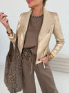 Women Lapel Temperament Casual Jacket