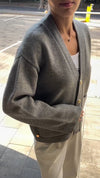 Womens Knitted Casual Cardigan