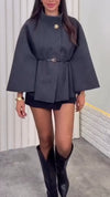 Women Stand-up Collar Temperament Casual Coat