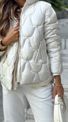 Women Hooded Zipper Casual Cotton Clothing