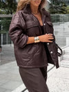 Womens Lapel-breasted Casual Jacket