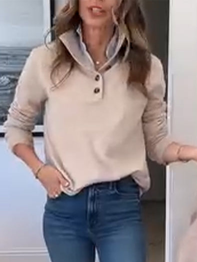 Women Lapel Inner Top + Jacket Temperament Casual Suit