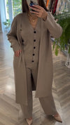 Women Knitted Casual Three-piece Set