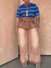 Fashion Plated Double Layer Washed Jeans