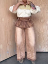 Fashion Plated Double Layer Washed Jeans