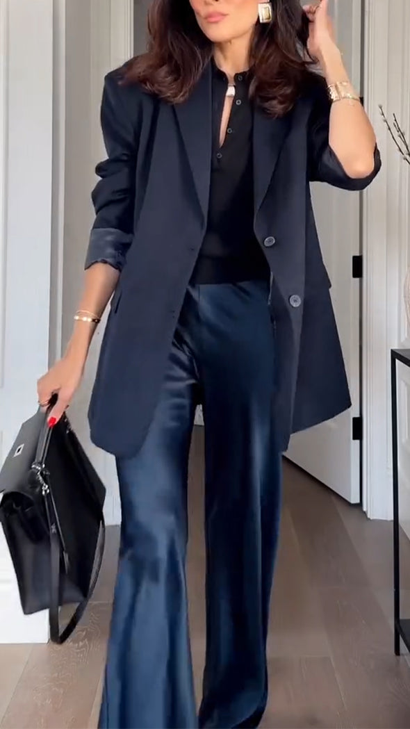 Women Lapel Temperament Commuter Three-piece Suit