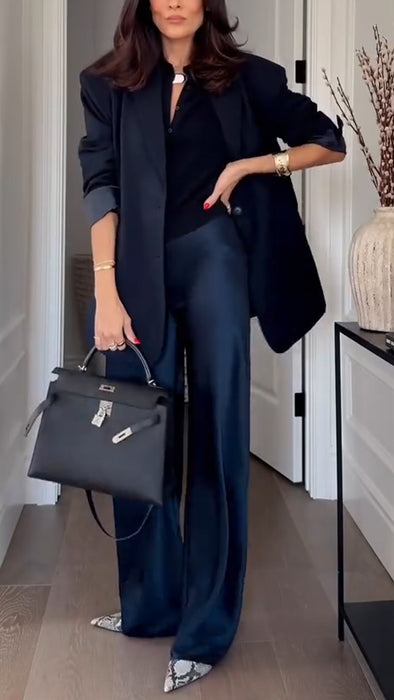 Women Lapel Temperament Commuter Three-piece Suit
