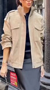 Women Stand Collar Temperament Casual Jacket