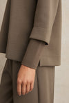 Women V-neck Top + Drawstring Pants Casual Suit