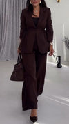 Women Lapel Temperament Commuter Suit