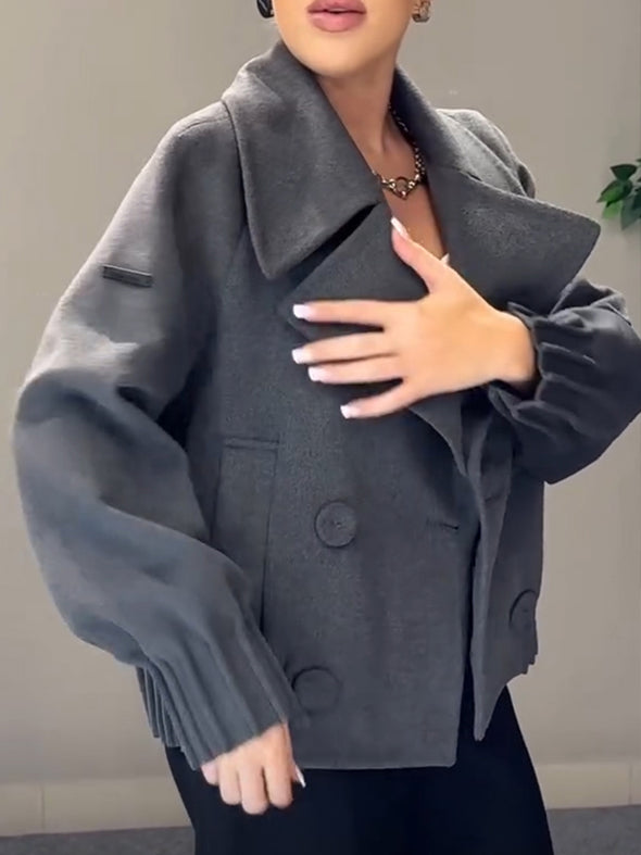 Women Lapel Temperament Casual Jacket