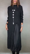 Women Sweater + Suspender Inner Dress Casual Suit