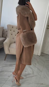 Women Fur Collar Temperament Casual Windbreaker