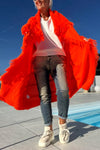 Women Knitted Fringe Casual Cardigan