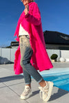 Women Knitted Fringe Casual Cardigan