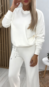 Women Solid Color Casual Three-piece Suit