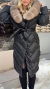 Women Fur Collar Temperament Casual Cotton Jacket