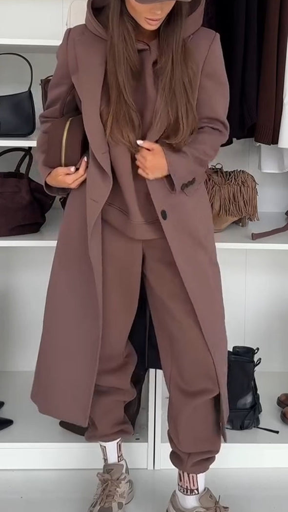 Women Interior Suit+ Temperament Casual Windbreaker