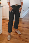 Women's Casual Solid Color V-Neck Knitted Sweater With Casual Pants