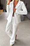 Women's Lapel Casual Suit