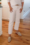 Women's Casual Solid Color V-Neck Knitted Sweater With Casual Pants