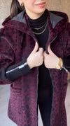 Women Hooded Plush Casual Coat