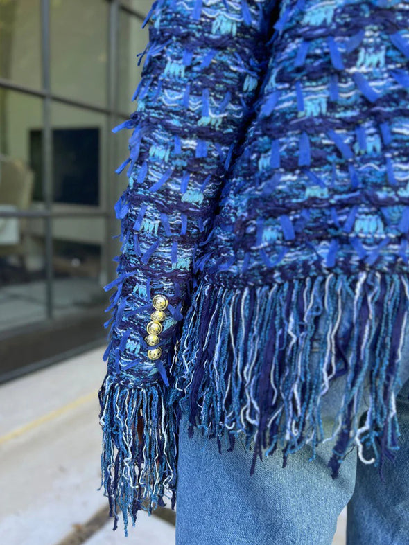 Women's Fashionable Tassel Elegant Cardigan Jacket