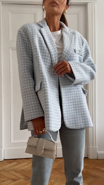 Womens Lapel Temperament Casual Jacket