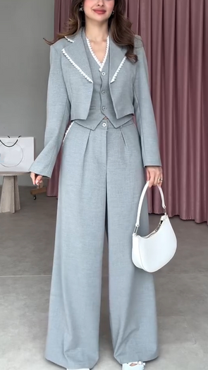 Ladies Temperament Commuting Three-piece Set