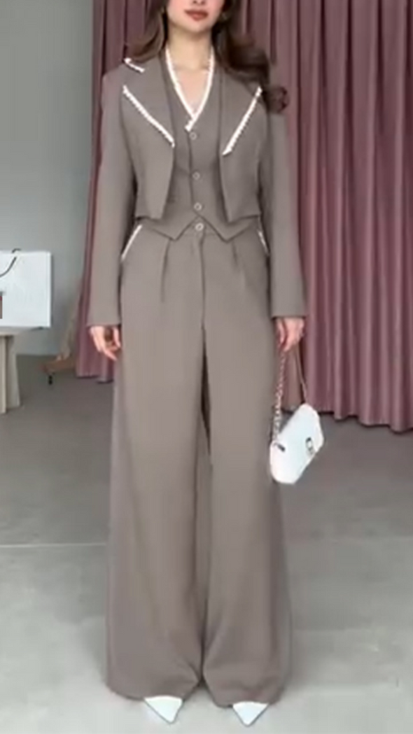 Ladies Temperament Commuting Three-piece Set