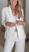 Womens Lapel Temperament Commuter Blazer