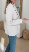 Women Lapel Temperament Commuter Knitted Blazer