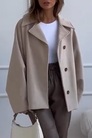 Women Lapel Temperament Casual Jacket