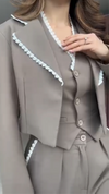 Ladies Temperament Commuting Three-piece Set
